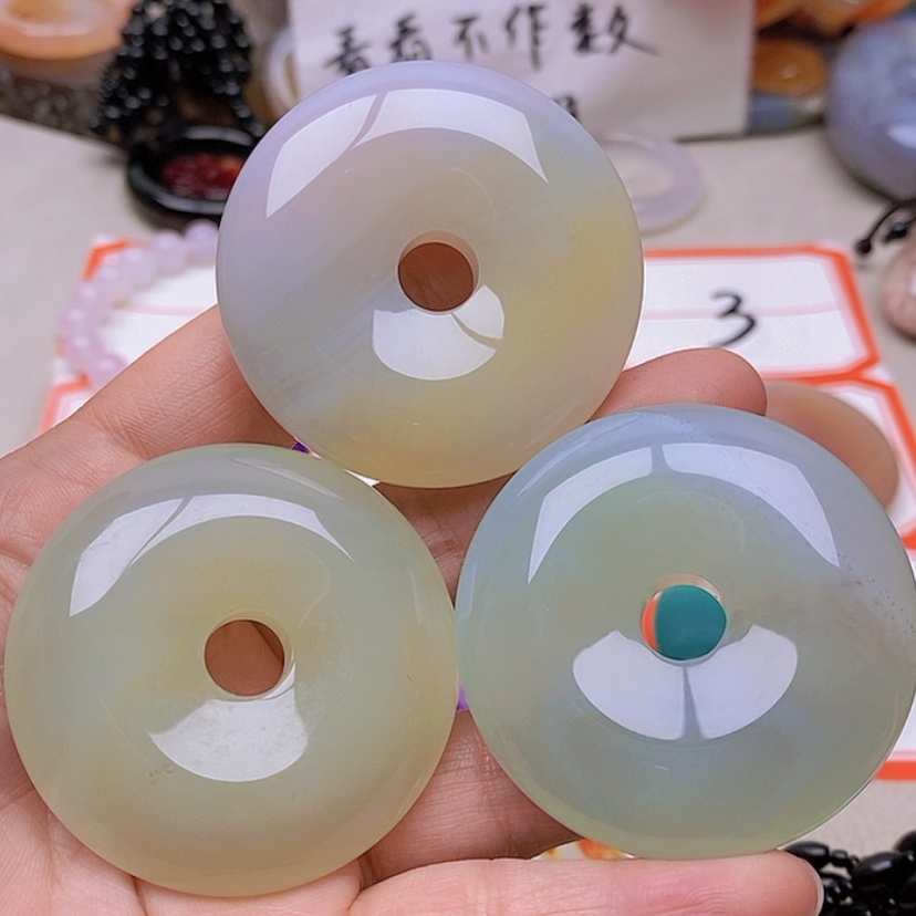 【闪购商品】未镶嵌玛瑙/玉髓珠宝半成品君*树