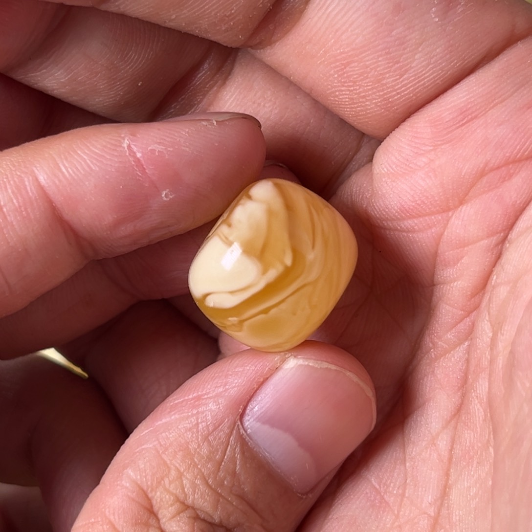 琥珀裸石未镶嵌*️***蜜蜡老型18.7