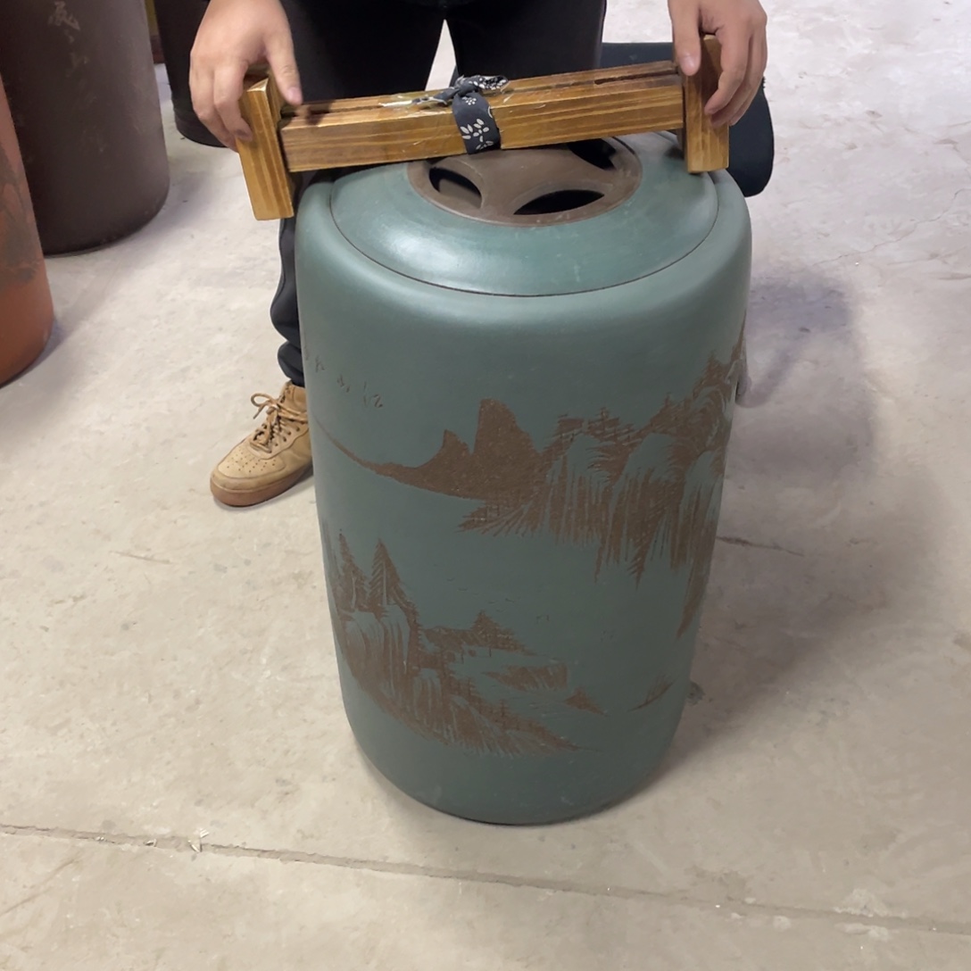 宜兴原矿紫砂茶叶罐