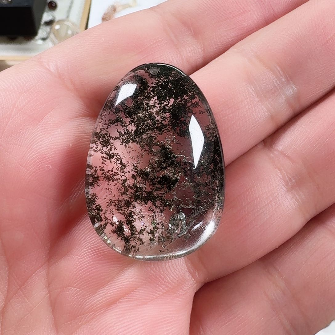 水晶颈饰未镶嵌天然水晶