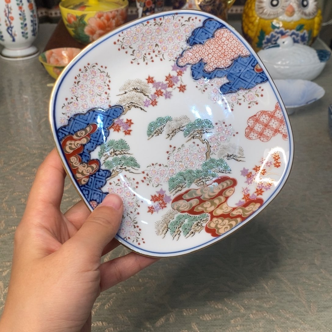 碟15 厘米 小杨瓷器陶瓷陶瓷