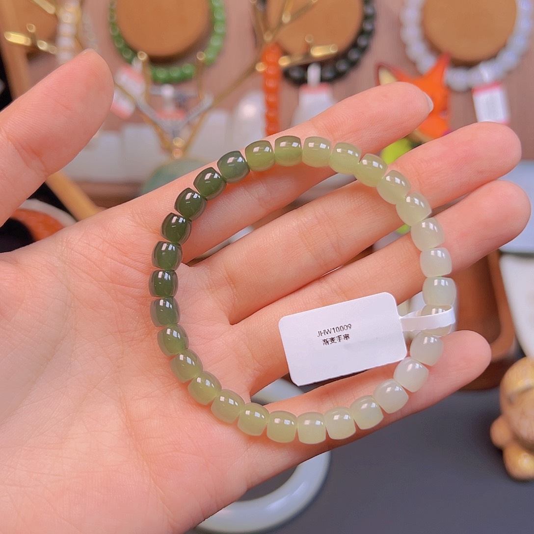 未镶嵌手串和田玉JHW10009