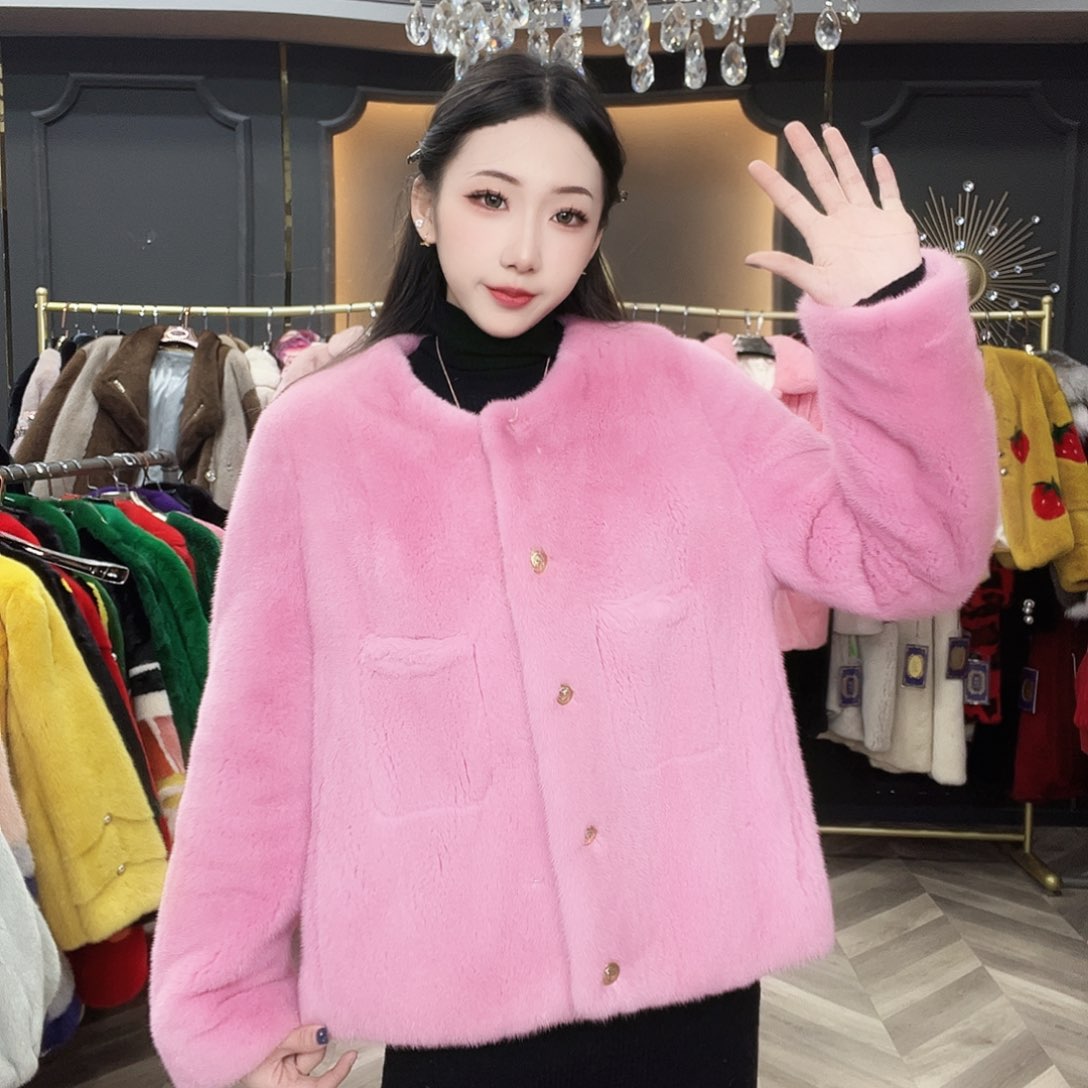 冬季新款时尚水貂