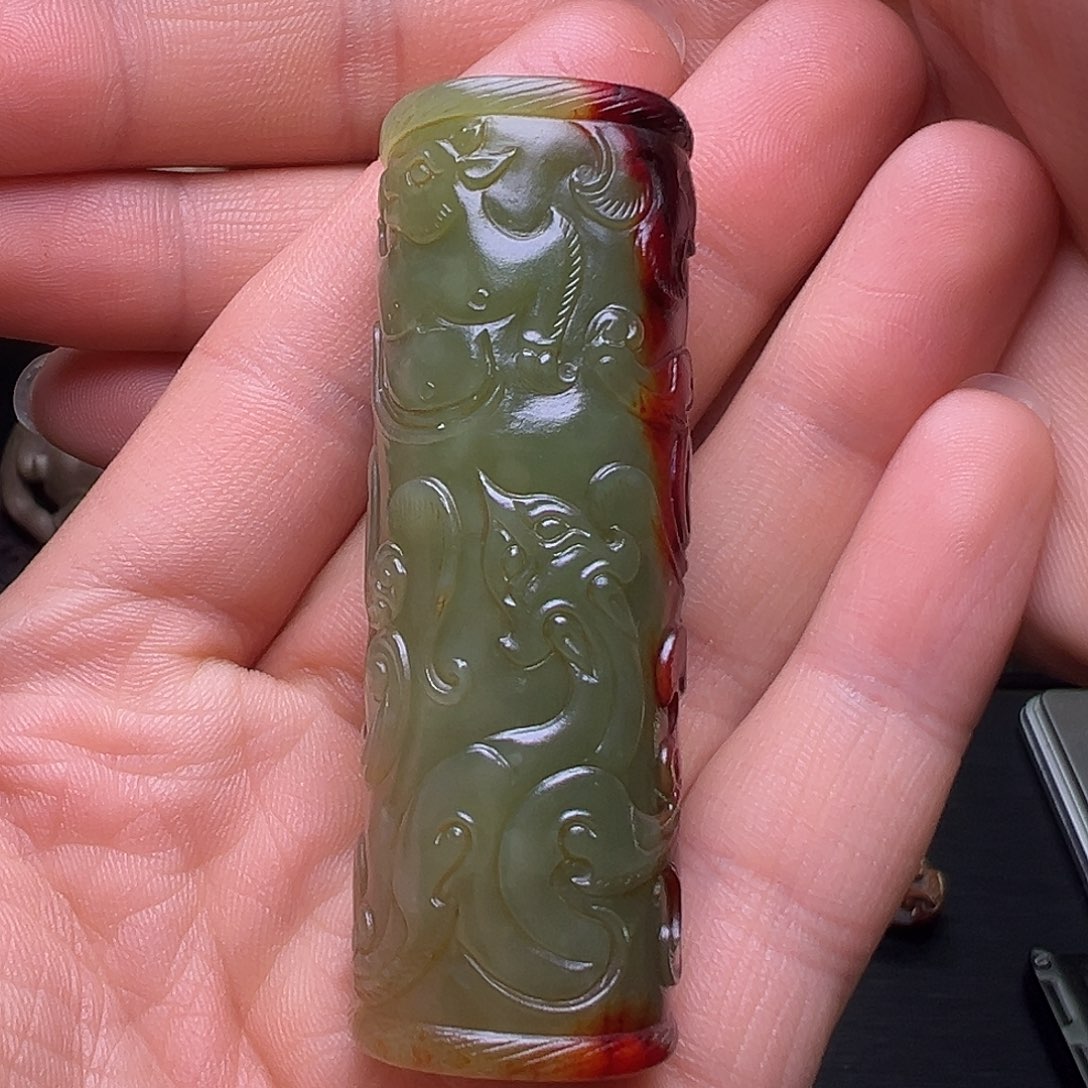 和田玉挂件未镶嵌东*?