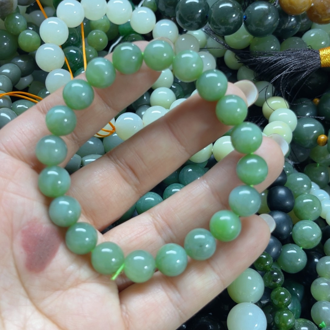 和田玉手链未镶嵌