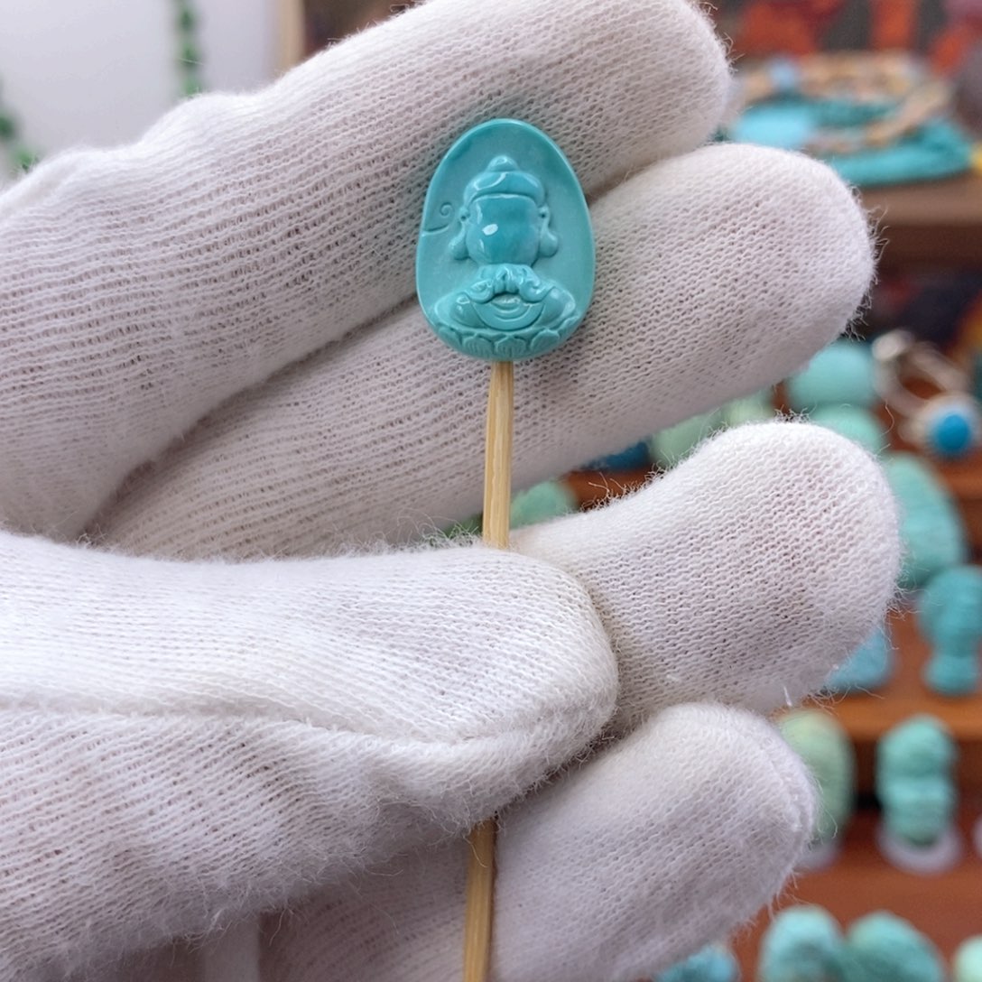 未镶嵌绿松石珠宝奇石