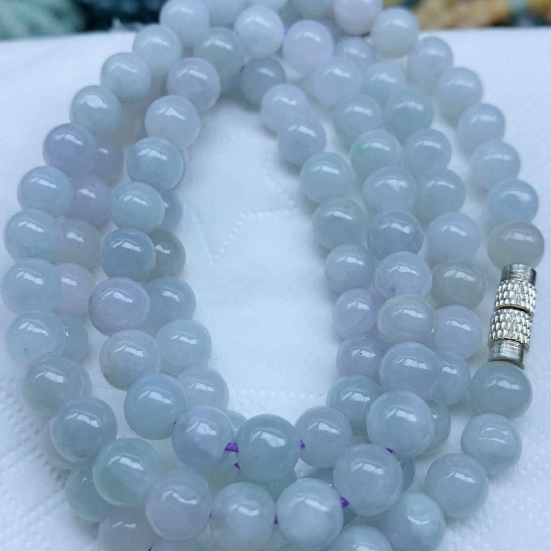 翡翠未镶嵌颈饰翡翠批发