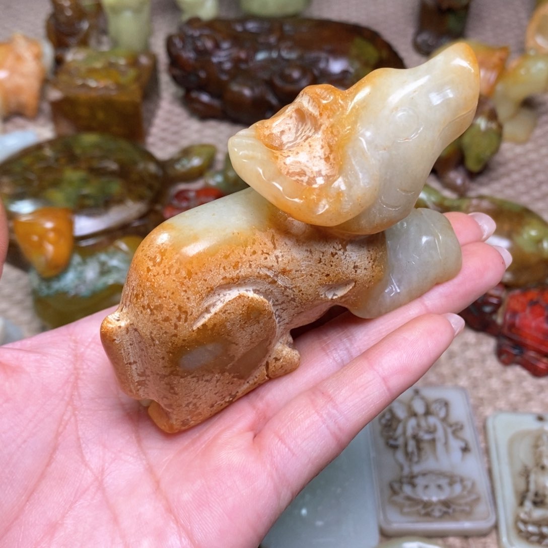 白玉菩提吊坠白玉菩提白玉菩提摆件