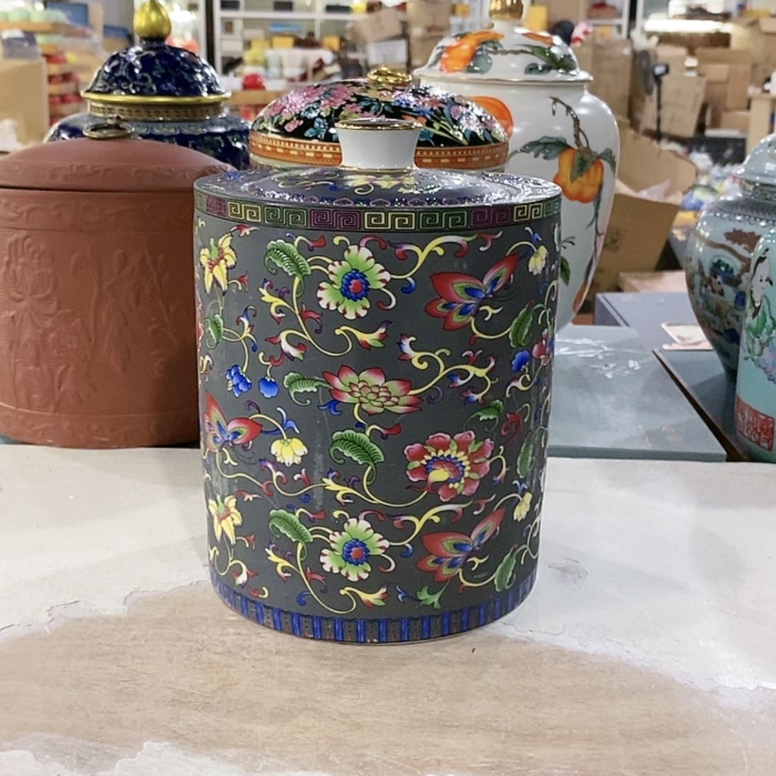 【闪购商品】罐茶叶罐陶瓷茶叶罐