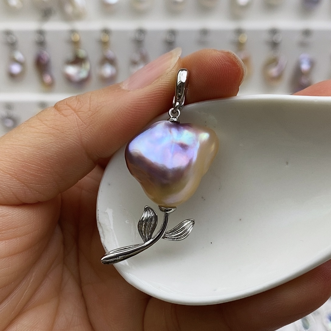 未镶嵌颈饰淡水珍珠