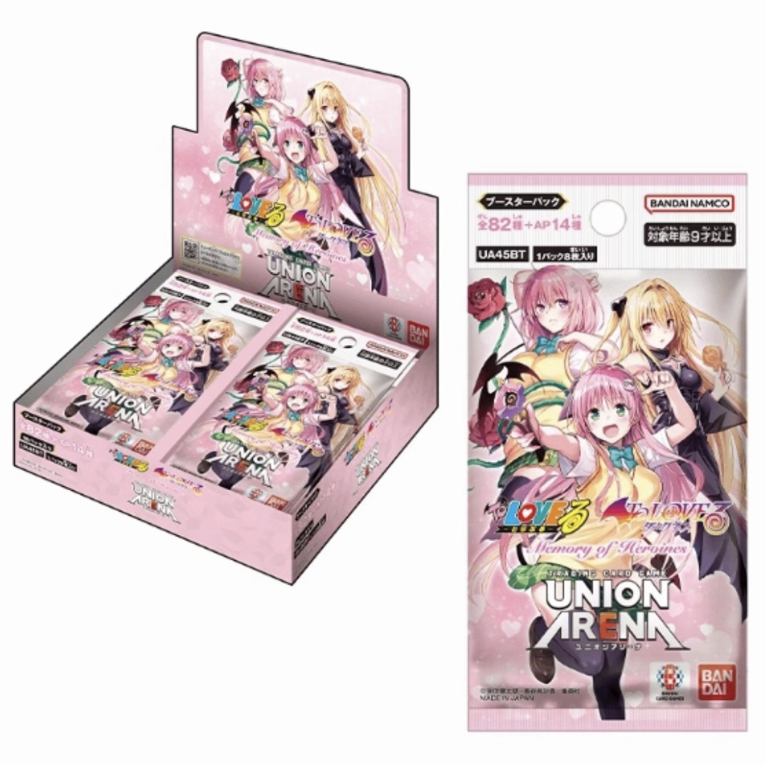 【直播代拆】携战之境UNION ARENA日文出包王女TO LOVE补充包