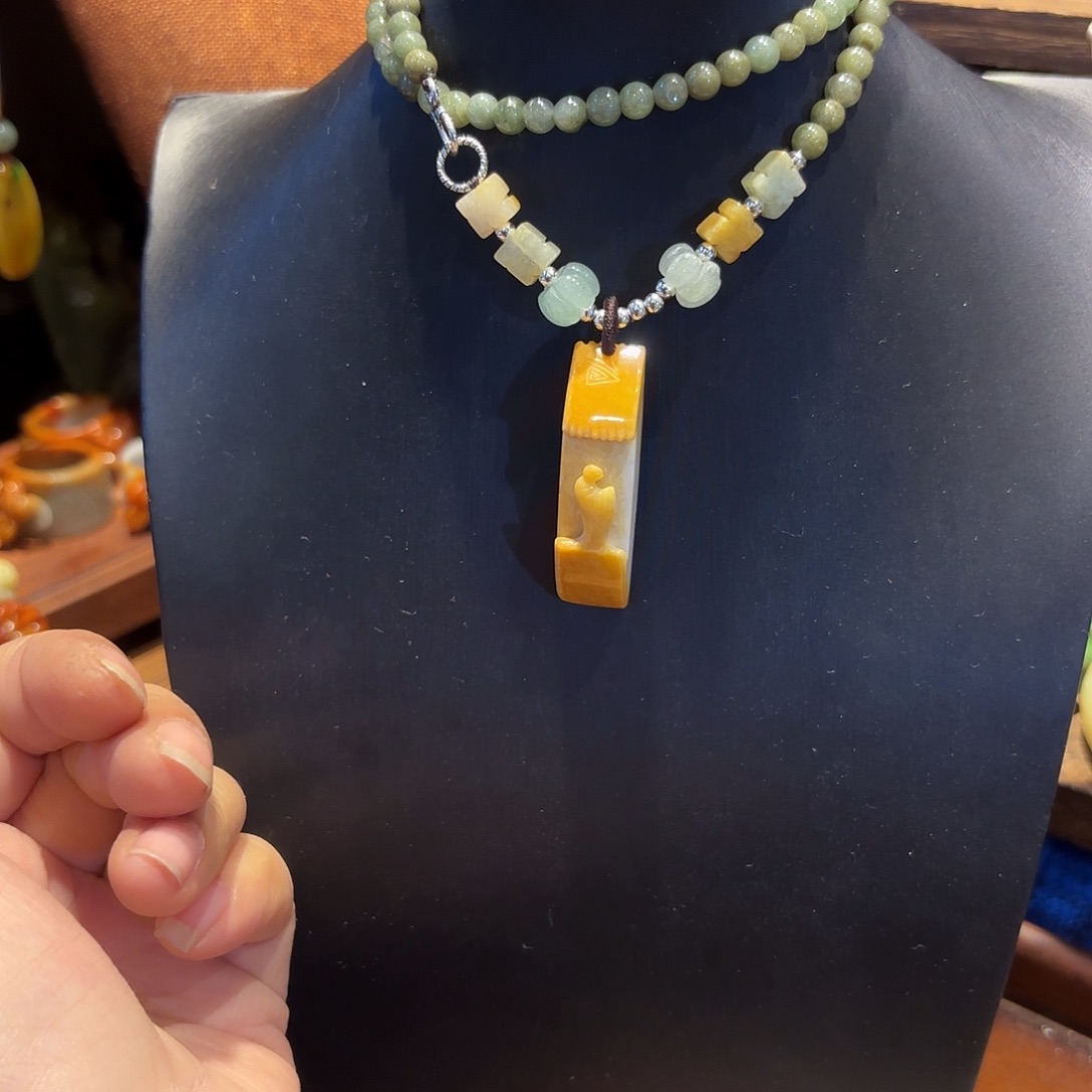 翡翠挂件未镶嵌原创