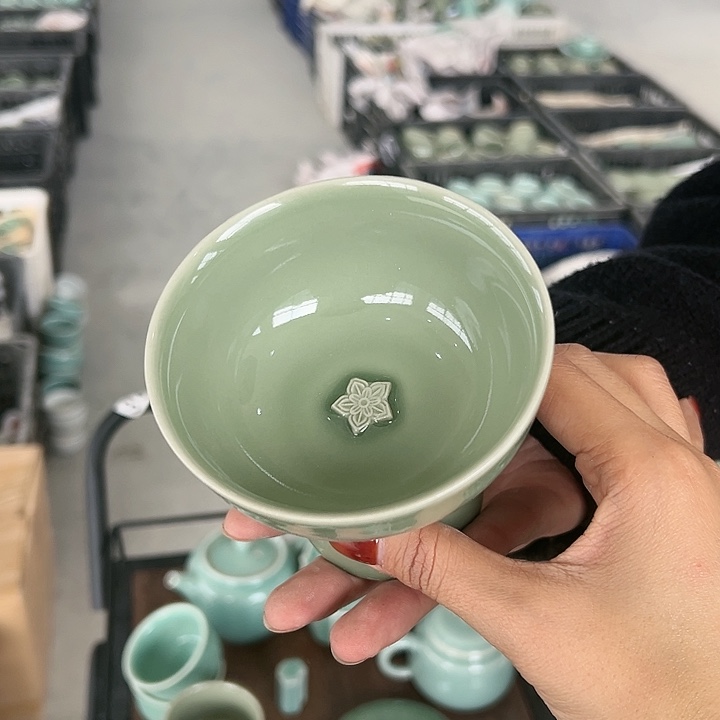 小米茶器龙泉青瓷