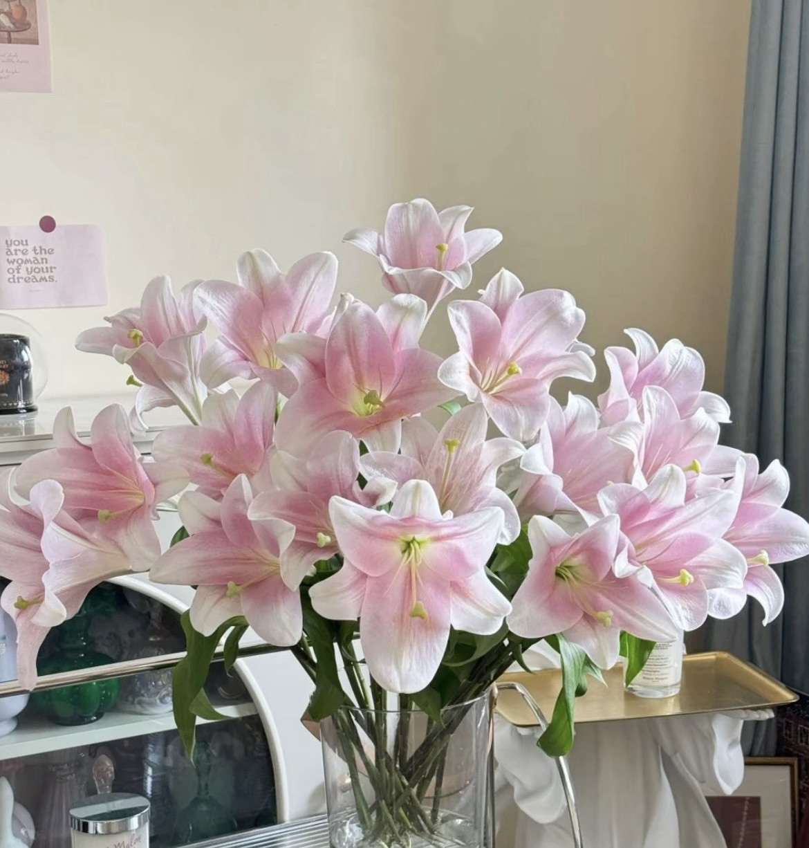 粉铁炮香水百合鲜花家用插花 基地直发 顺丰冷链发货