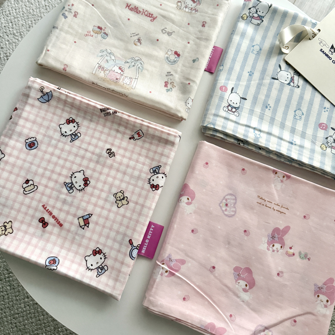 【三丽鸥正版授权】Hellokitty单枕套全棉双层纱可爱卡通单枕套