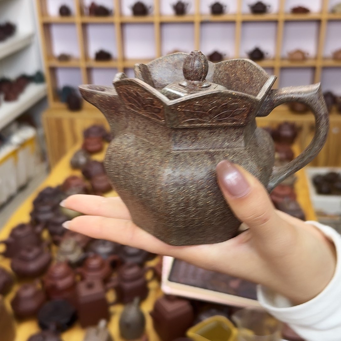 茶壶紫砂紫砂壶僧帽430cc