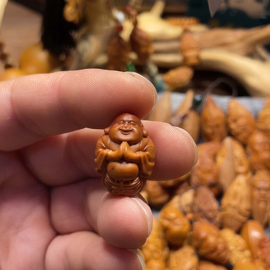 橄榄核手串/手链弥勒017