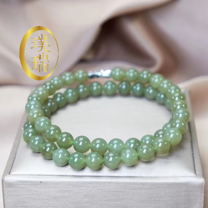 天然和田玉项链 妈妈链 多样性发一 XL001