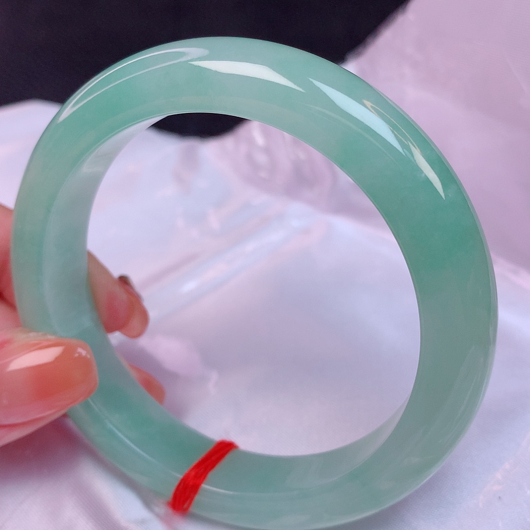 翡翠手镯未镶嵌57 翡翠手镯