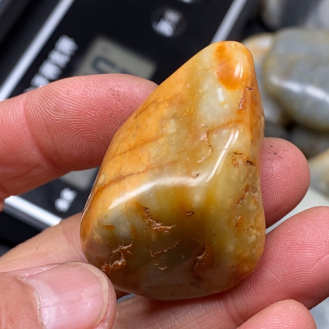 和田玉（糖玉）挂件未镶嵌