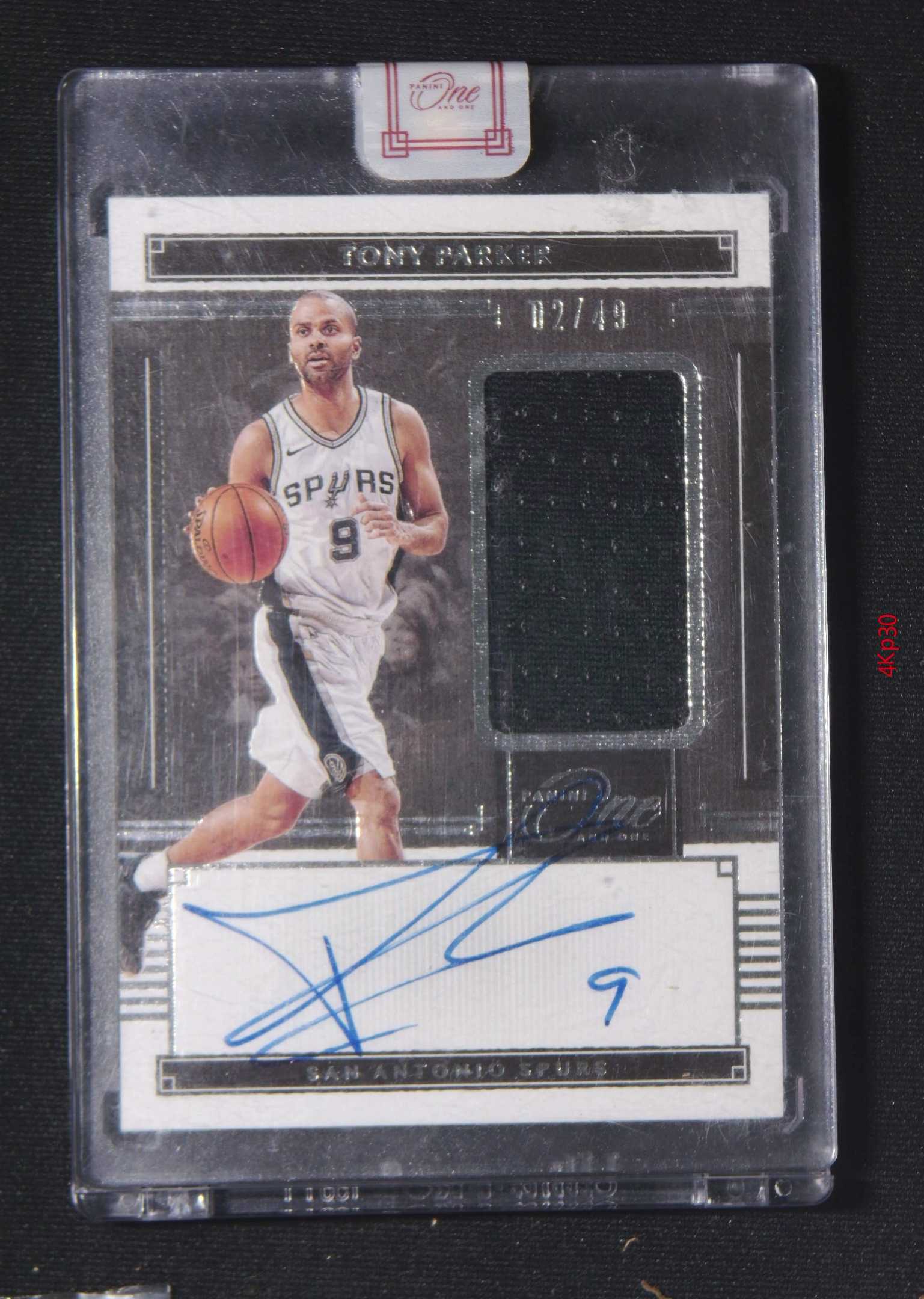 【直播开价】托尼帕克 49编 签字  亲笔签名 球星卡包邮
