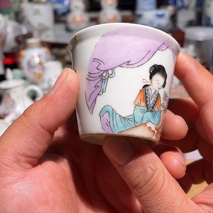 瓷片紫砂壶紫砂壶