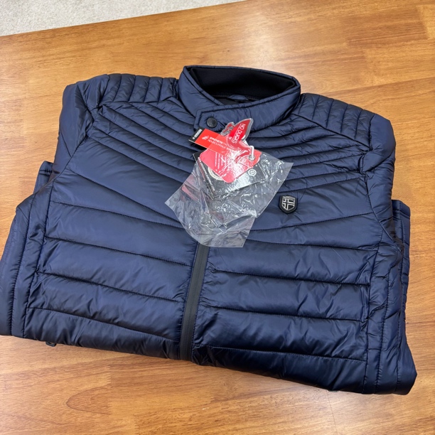 男子秋冬棉服 适合高个子 深藏青色 断码