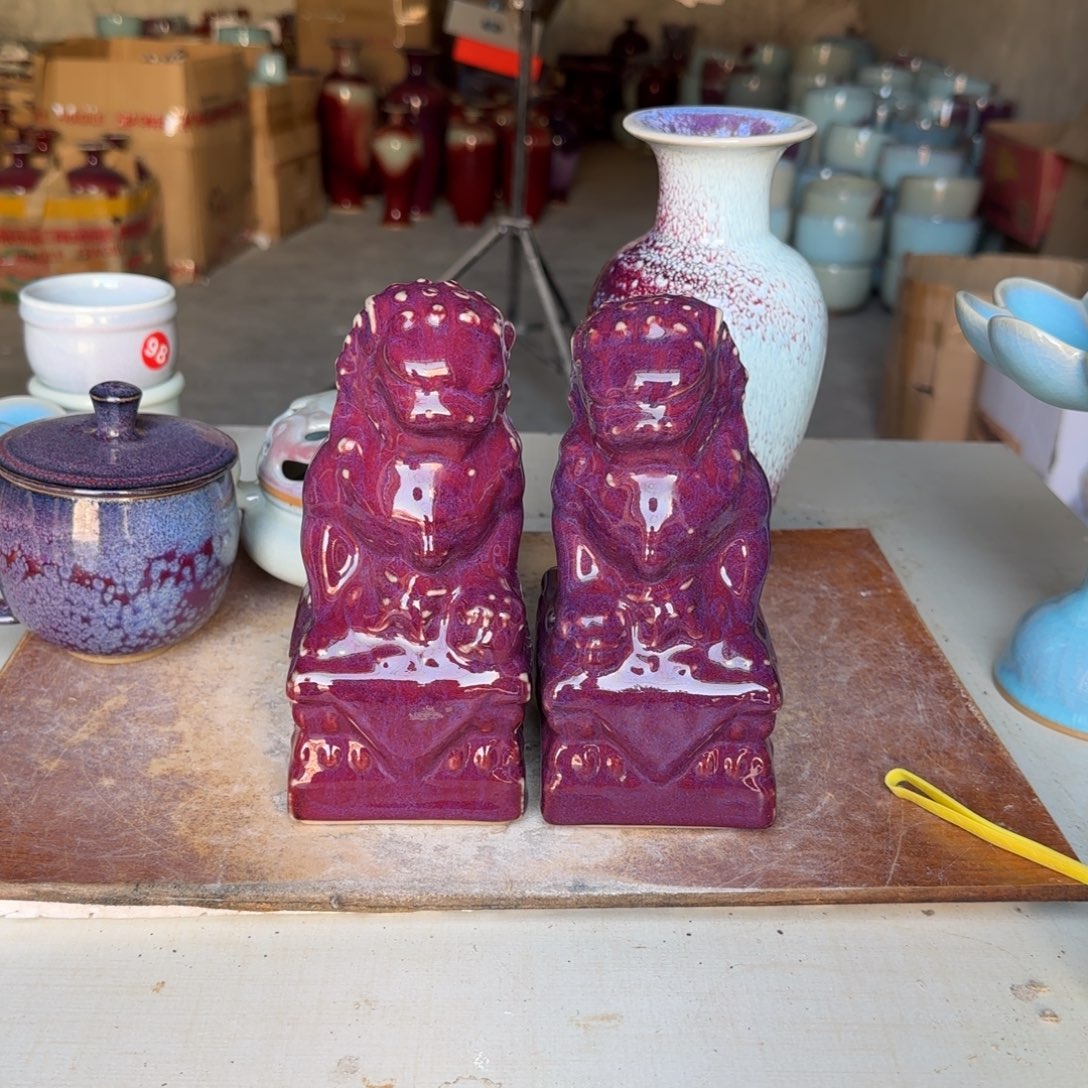 陶摆件郑家钧瓷摆件