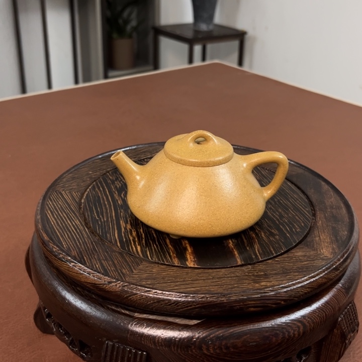 紫砂茶壶子冶黄金段壶