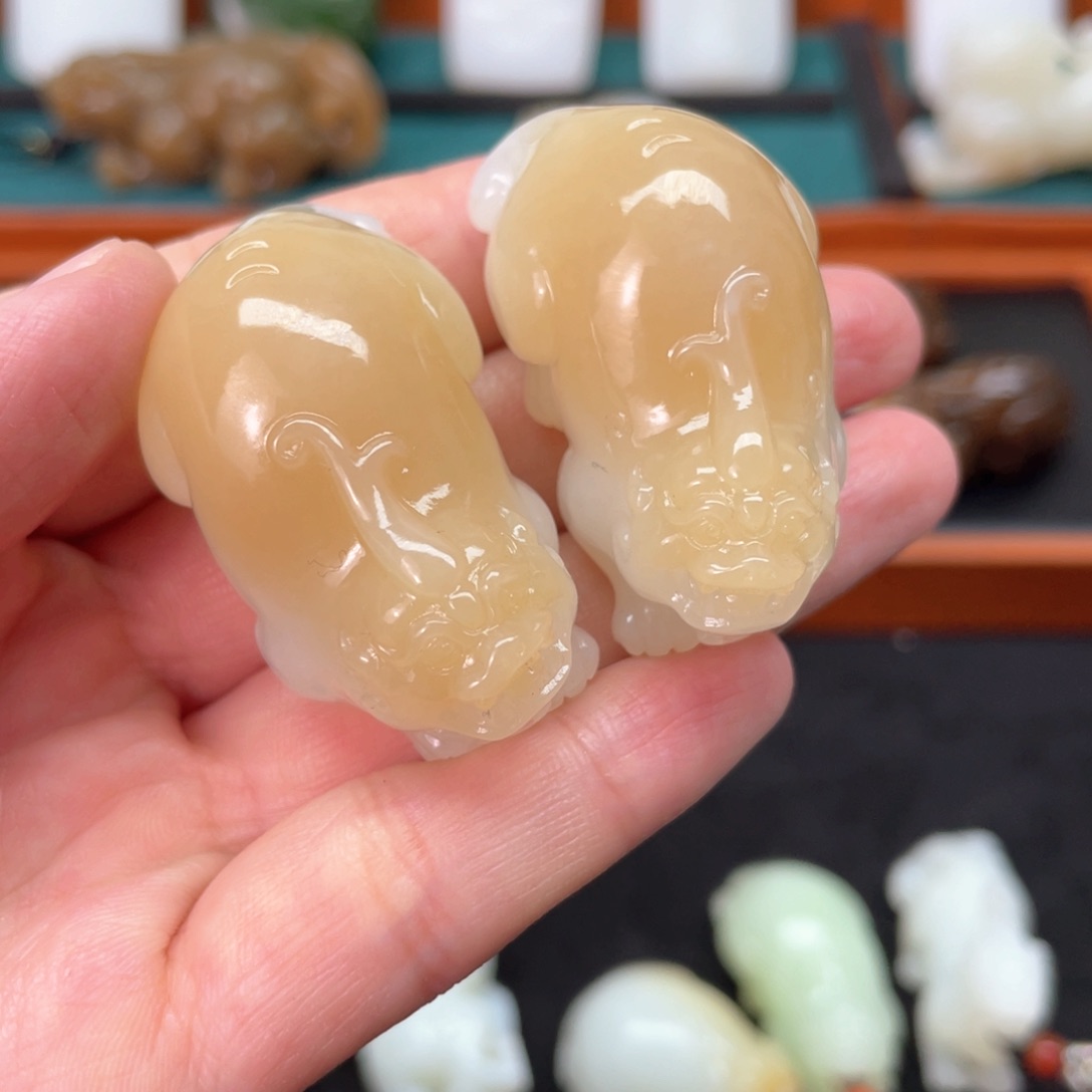 和田玉挂件未镶嵌