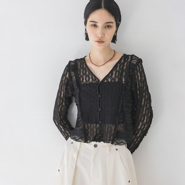 【601-700】薄款夏季镂空女厚款纯色毛针织衫气质法式新复古风