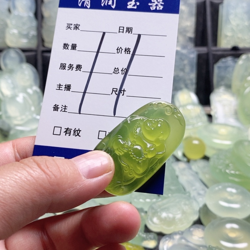 【闪购商品】合金蛇纹石玉颈饰生**依