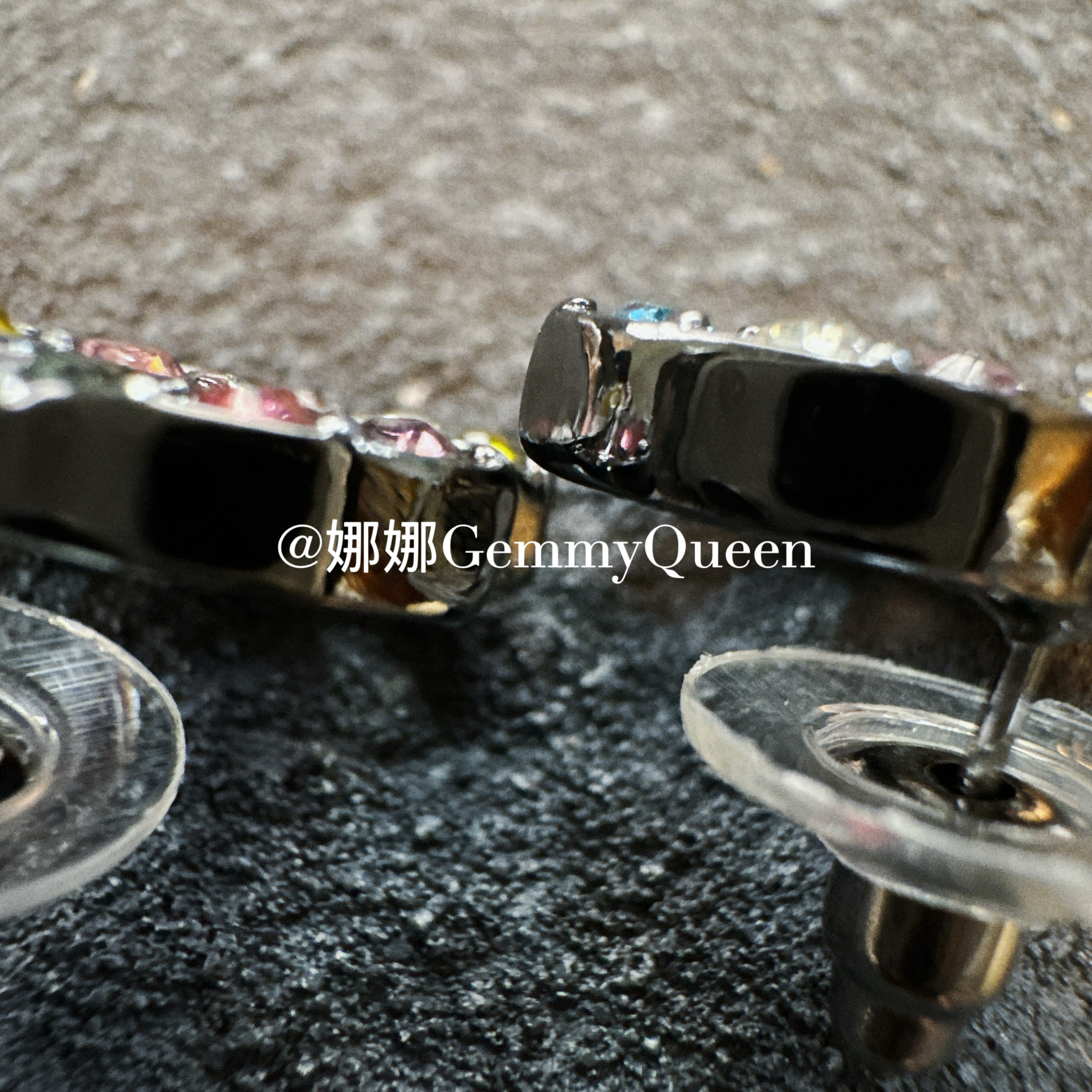 铜合金合成锆石耳饰 娜娜GemmyQueen耳环GQ10099