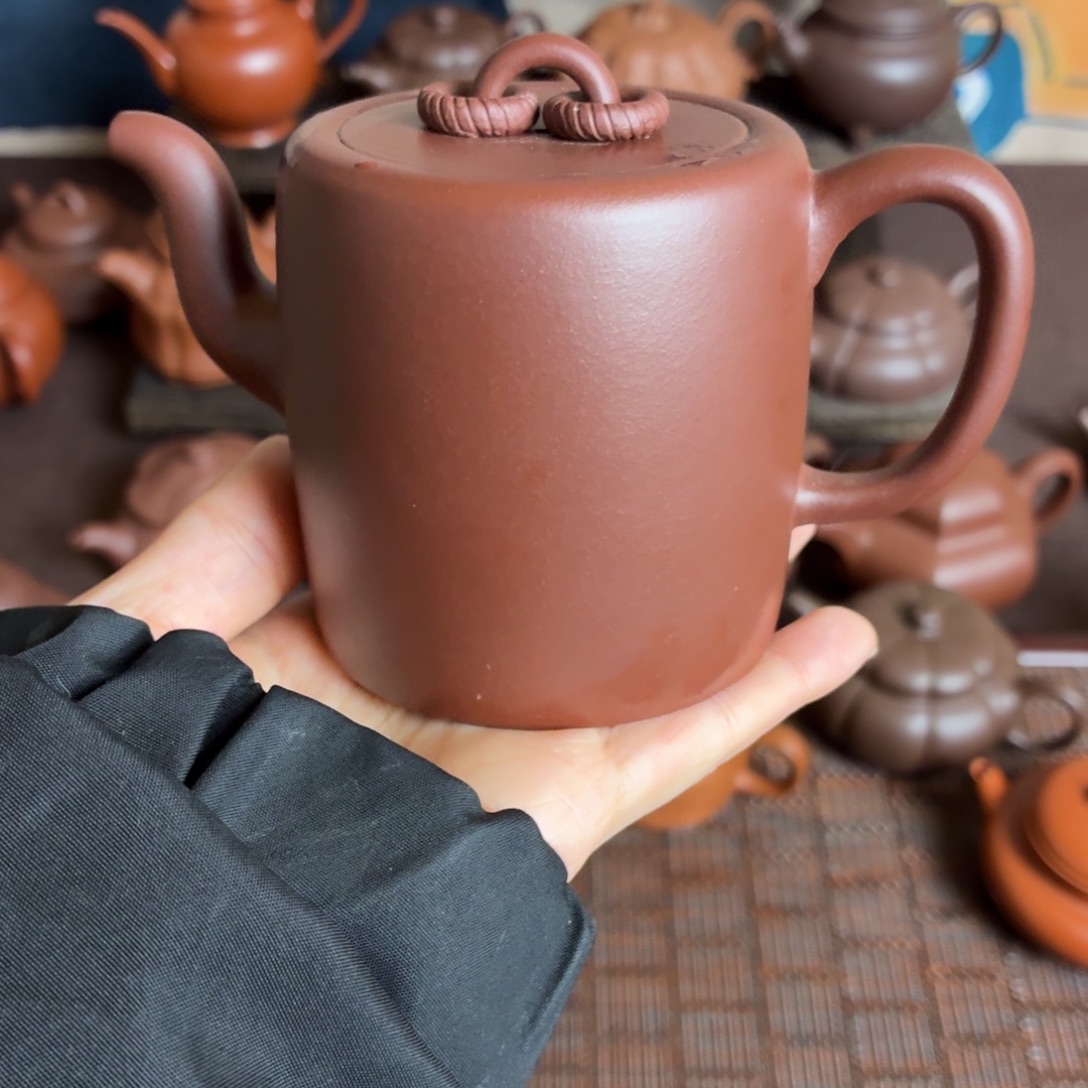紫砂茶壶紫砂壶。 