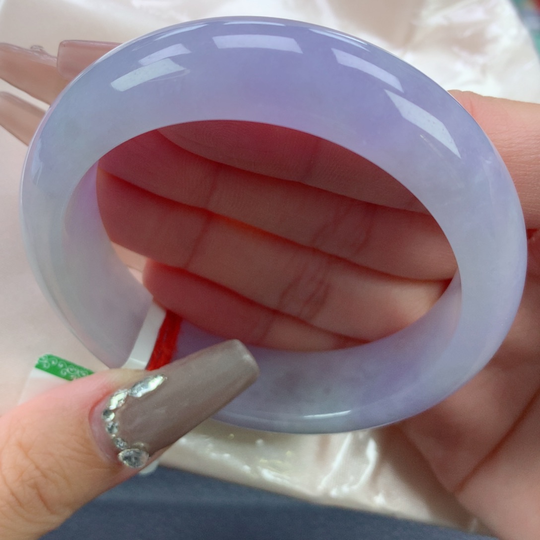 翡翠手镯未镶嵌5455正圈轮胎