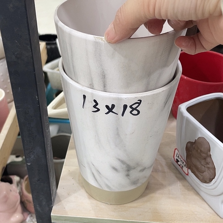 陶瓷花盆凑12米包邮瑕疵