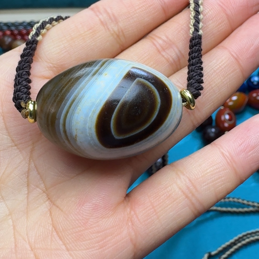 玛瑙/玉髓未镶嵌项链