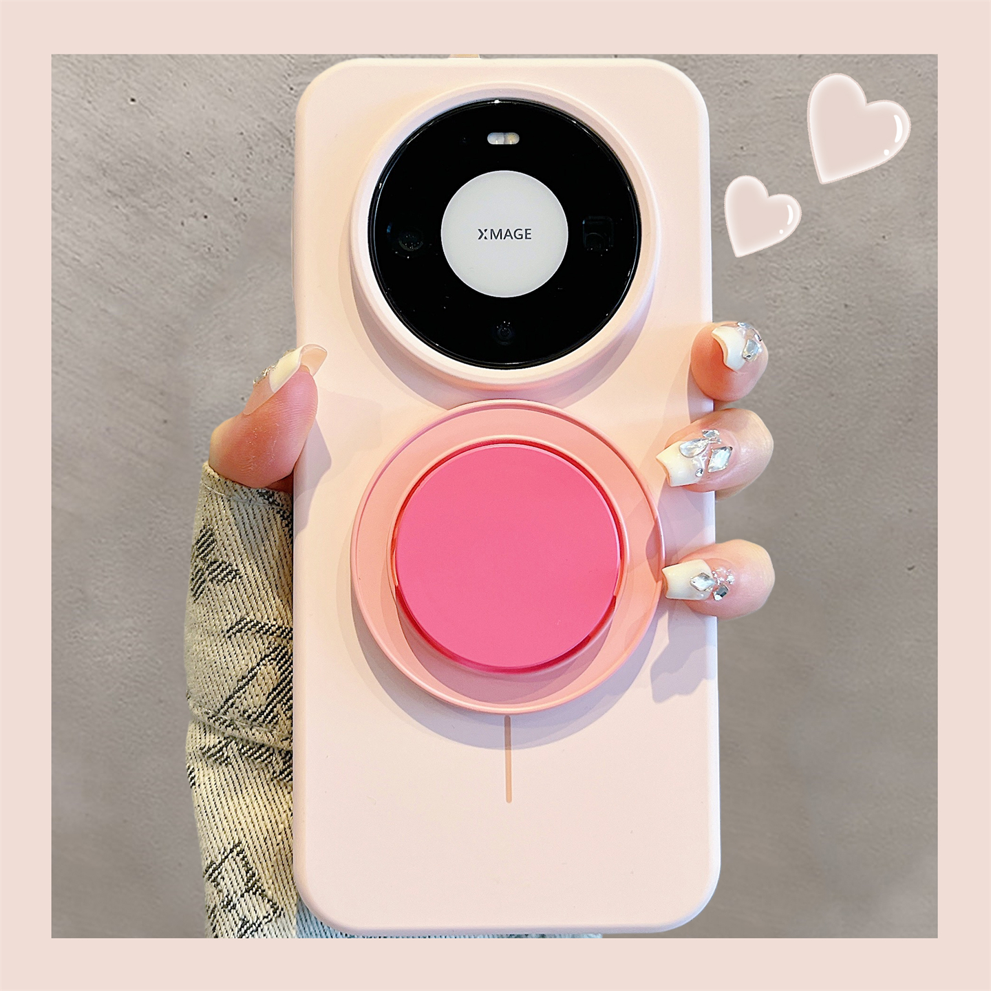 撞色液态硅胶适用华为mate80promax手机壳新款mate70pro多巴胺纯