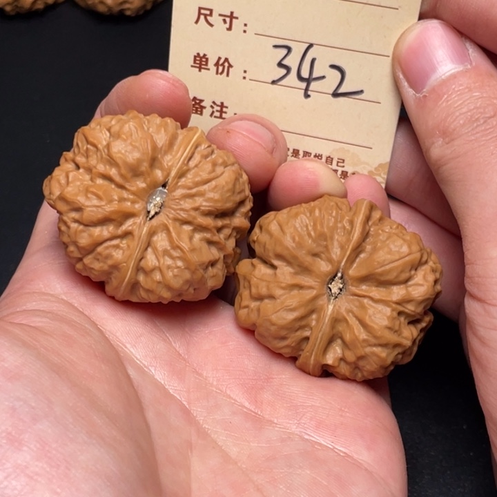 把件文玩核桃蛙蛙38尺以打底342