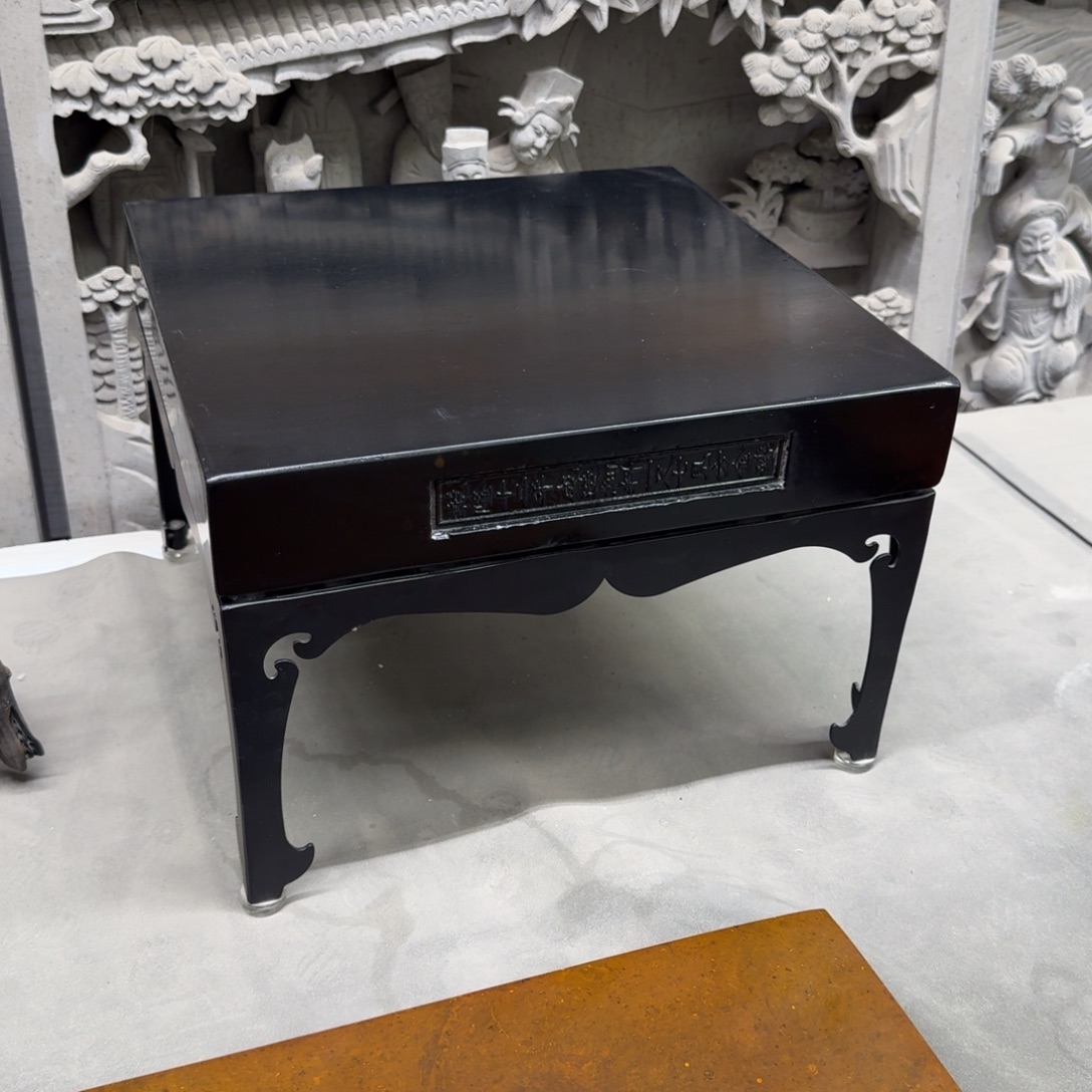 砖雕30-30 黑色 一套 高20cm