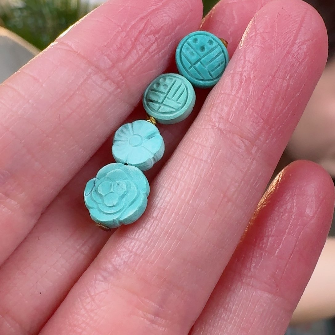 绿松石珠宝奇石未镶嵌