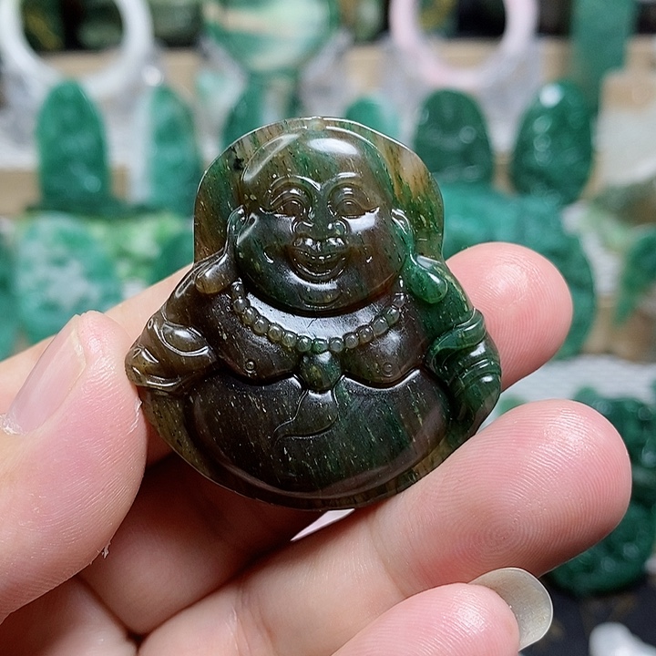 未镶嵌独山玉颈饰