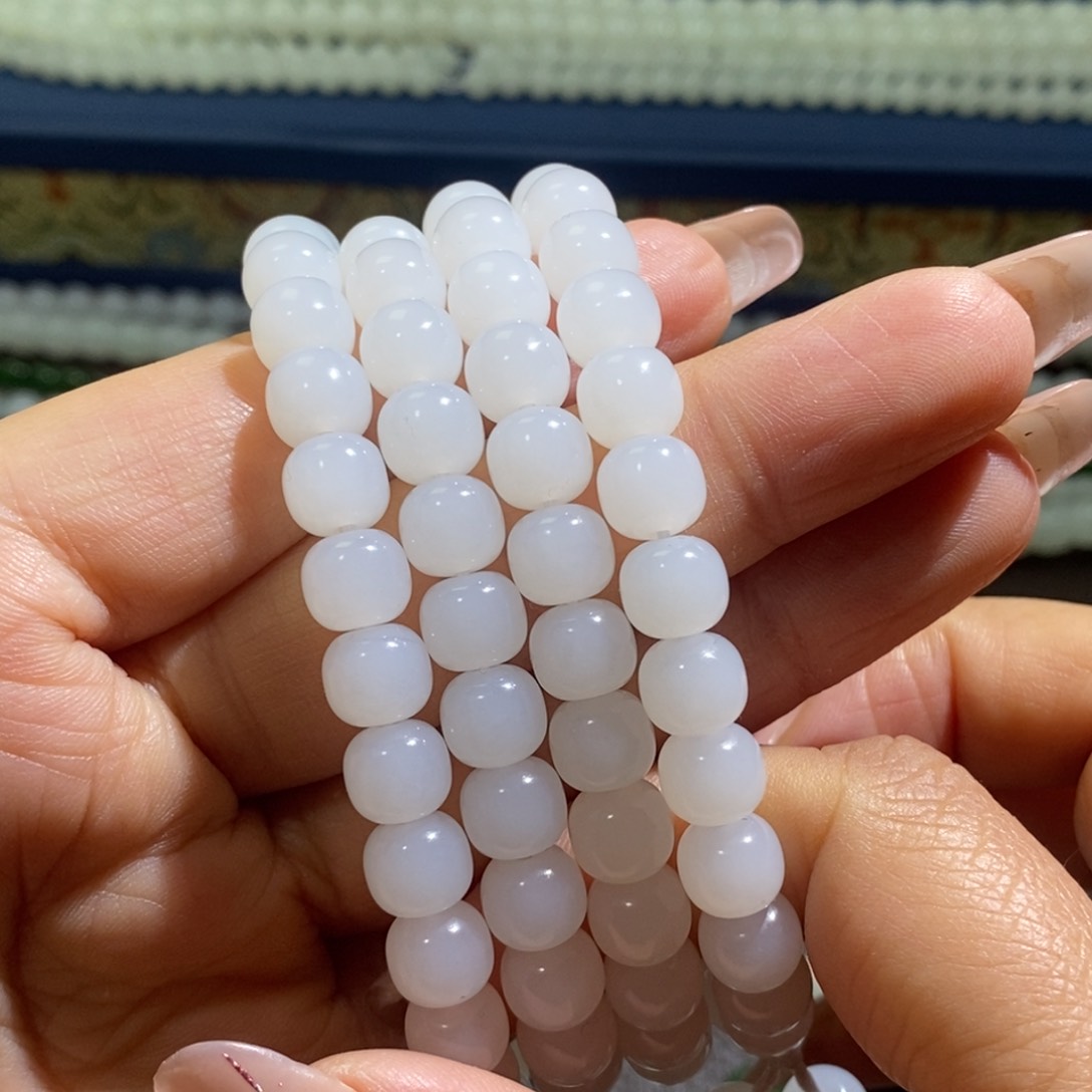 和田玉手链未镶嵌善****@