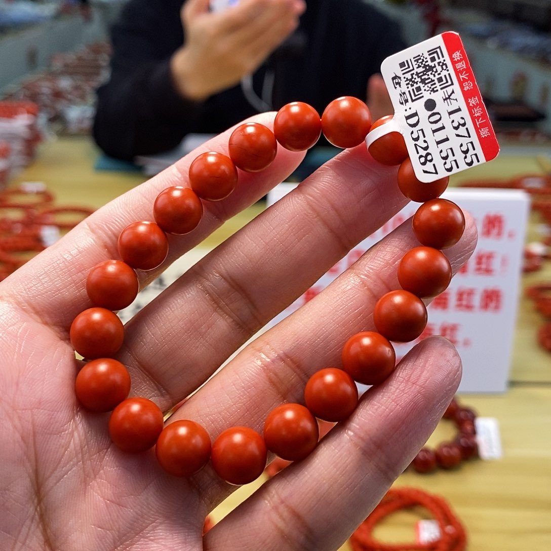 南红玛瑙9.5mm（多样性发一）未镶嵌