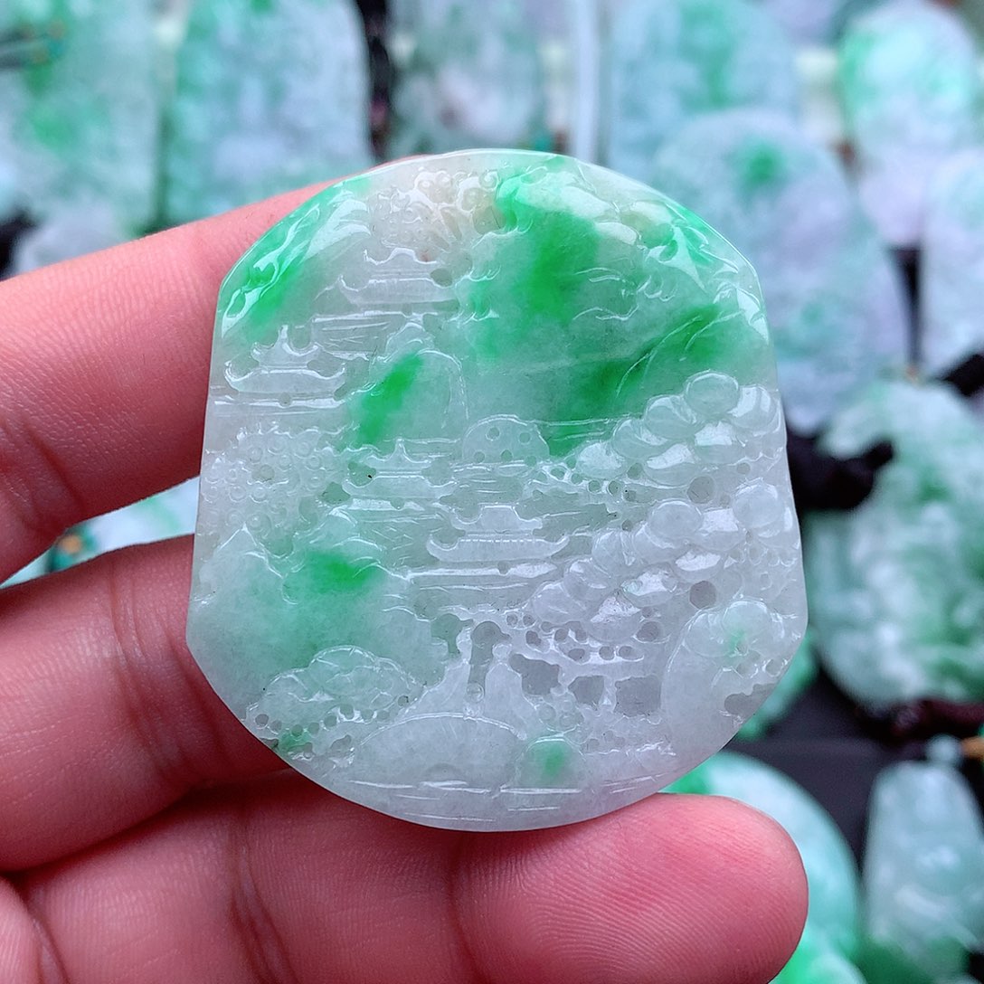 翡翠吊坠(不含链)未镶嵌