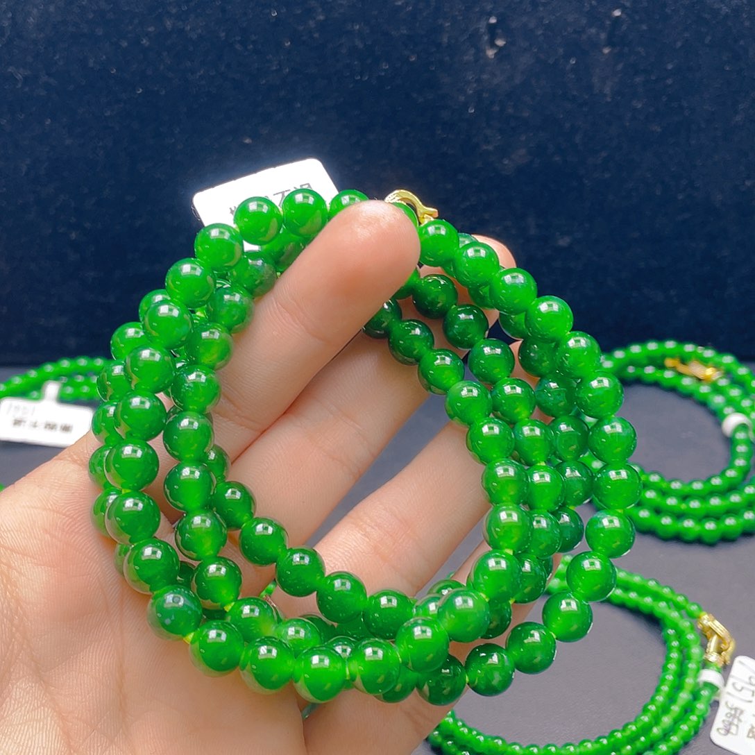 翡翠未镶嵌项链卡8毕业级别