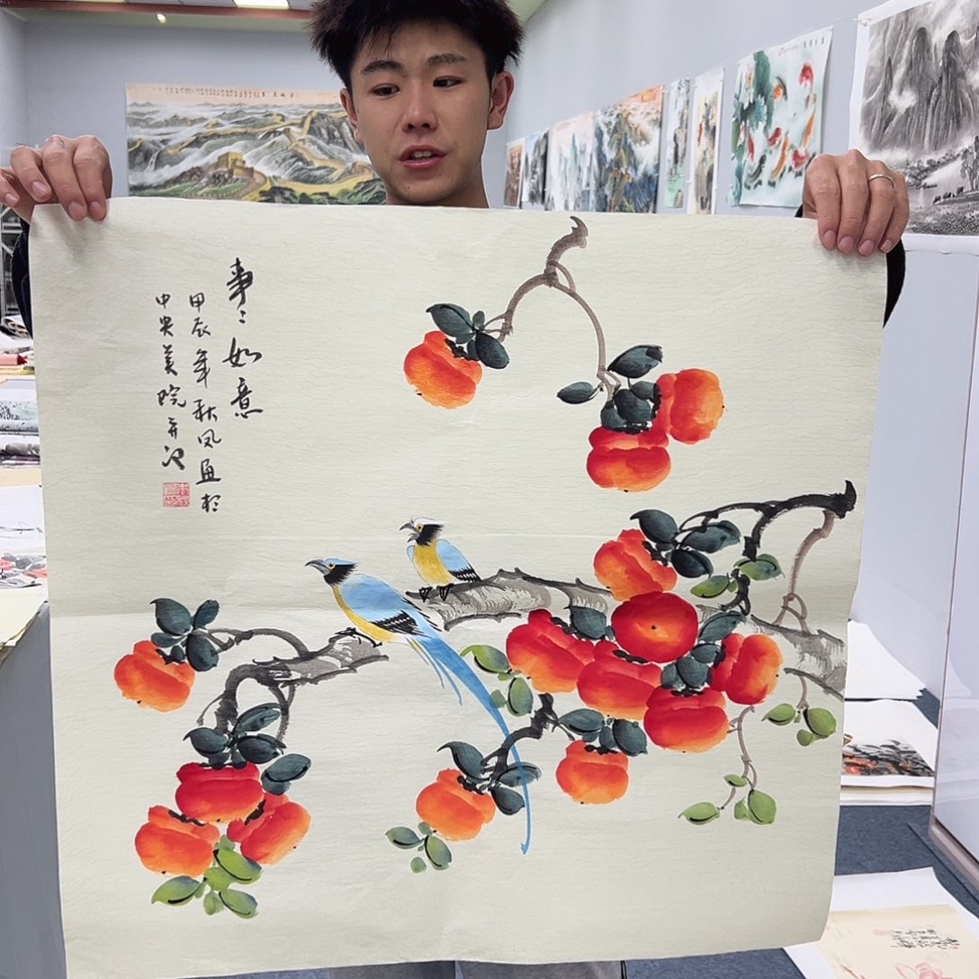 国画国画作品纯手绘