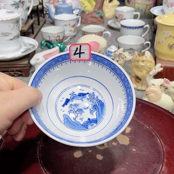 用***5瓷片4号 景德镇陶瓷景德镇陶瓷瑕疵品