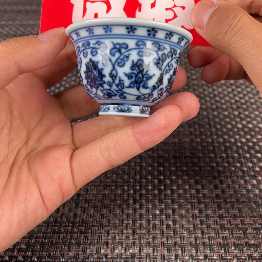 瓷片景德镇陶瓷杯子