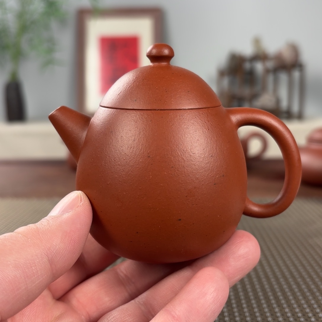 紫砂茶壶黄龙山原矿紫砂壶150